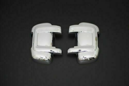 Dodge Ram Promaster 2006 Up ABS Chrome Mirror Cover & Chrome Door Handle Cover (10 Pieces)